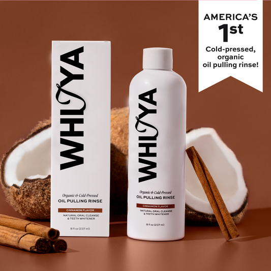 100% Organic Cinnamon Oil Pulling Rinse