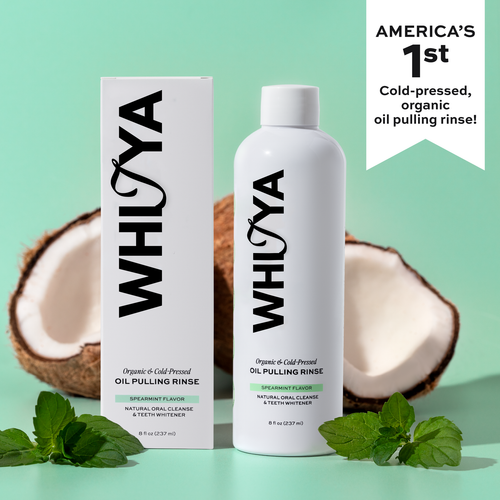 100% Organic Spearmint Oil Pulling Rinse