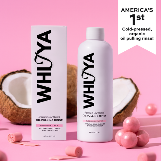 100% Organic Bubblegum Oil Pulling Rinse